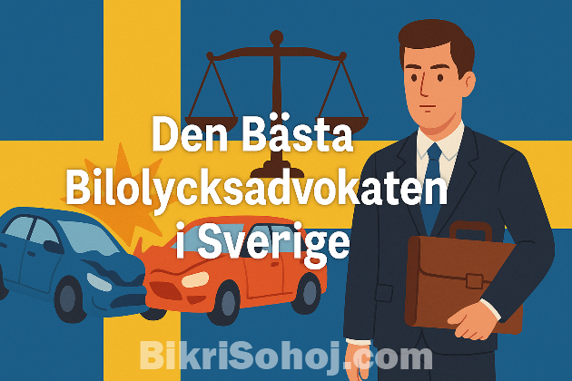 Sveriges bästa bilolycksadvokat bikrisohoj
